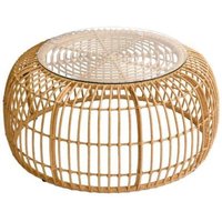Product photograph of Crisal Decoracion Natural Outdoor Round Coffee Table from Choice Furniture Superstore