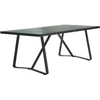 Product photograph of Skyline Horizon Dark Grey Outdoor 8 Seater Dining Table - 200cm from Choice Furniture Superstore