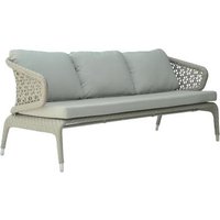 Product photograph of Skyline Journey Grey Weave Outdoor 3 Seater Sofa from Choice Furniture Superstore