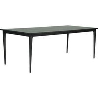 Product photograph of Skyline Serpent Black Outdoor 6 Seater Dining Table from Choice Furniture Superstore