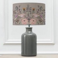 Product photograph of Voyage Maison Ahura Eva Elspeth Grey And Bronze Complete Table Lamp from Choice Furniture Superstore