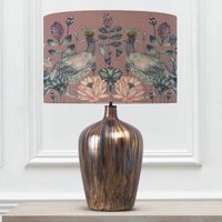 Product photograph of Voyage Maison Ahura Eva Olywn Glass And Mauve Complete Table Lamp from Choice Furniture Superstore