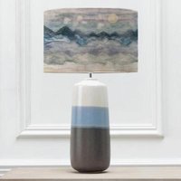 Product photograph of Voyage Maison Arizona Eva Nama Sky And River Complete Table Lamp from Choice Furniture Superstore