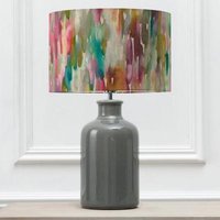 Product photograph of Voyage Maison Azima Eva Elspeth Grey And Lotus Complete Table Lamp from Choice Furniture Superstore