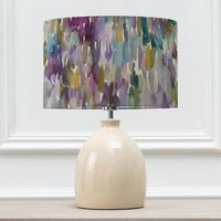 Product photograph of Voyage Maison Azima Eva Leura Cream And Indigo Complete Table Lamp from Choice Furniture Superstore
