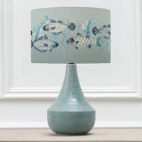 Product photograph of Voyage Maison Barbeau Eva Agri Teal And Seafoam Complete Table Lamp from Choice Furniture Superstore