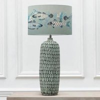 Product photograph of Voyage Maison Barbeau Eva Stornoway Seafoam Complete Table Lamp from Choice Furniture Superstore