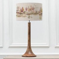 Product photograph of Voyage Maison Caledonian Forest Eva Kinross Mango And Linen Complete Table Lamp from Choice Furniture Superstore