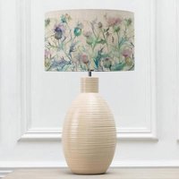Product photograph of Voyage Maison Cirsium Eva Epona Cream And Damson Complete Table Lamp from Choice Furniture Superstore