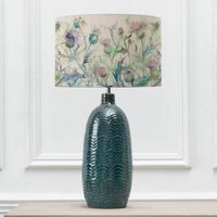 Product photograph of Voyage Maison Cirsium Eva Jadis Aqua And Damson Complete Table Lamp from Choice Furniture Superstore