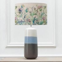 Product photograph of Voyage Maison Cirsium Eva Nama Sky And Damson Complete Table Lamp from Choice Furniture Superstore