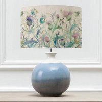 Product photograph of Voyage Maison Cirsium Eva Neso Sky And Damson Complete Table Lamp from Choice Furniture Superstore
