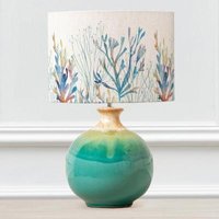 Product photograph of Voyage Maison Coral Reef Eva Neso Aqua And Cobalt Complete Table Lamp from Choice Furniture Superstore