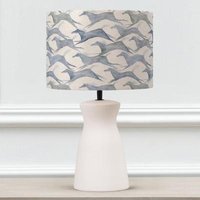 Product photograph of Voyage Maison Dakota Eva Albury Ecru And River Complete Table Lamp from Choice Furniture Superstore