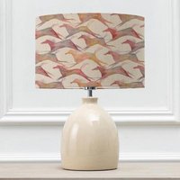 Product photograph of Voyage Maison Dakota Eva Leura Cream And Sand Complete Table Lamp from Choice Furniture Superstore