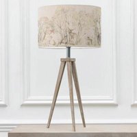Product photograph of Voyage Maison Enchanted Forest Eva Aratus Grey And Forest Complete Table Lamp from Choice Furniture Superstore