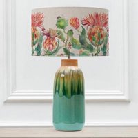 Product photograph of Voyage Maison Enchanting Thistle Eva Arauca Aqua And Marigold Complete Table Lamp from Choice Furniture Superstore