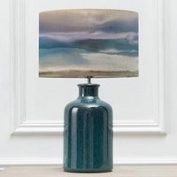 Product photograph of Voyage Maison Fjord Eva Elspeth Aqua And Loch Complete Table Lamp from Choice Furniture Superstore