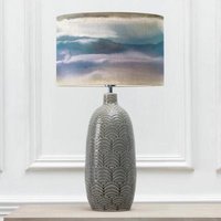 Product photograph of Voyage Maison Fjord Eva Jadis Grey And Loch Complete Table Lamp from Choice Furniture Superstore