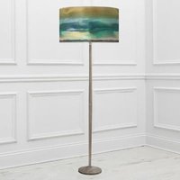 Product photograph of Voyage Maison Fjord Eva Solensis Grey And Jade Complete Floor Lamp from Choice Furniture Superstore