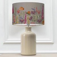 Product photograph of Voyage Maison Florabunda Eva Elspeth Cream And Russet Complete Table Lamp from Choice Furniture Superstore