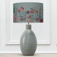 Product photograph of Voyage Maison Florabunda Eva Epona Duck And Cornflower Complete Table Lamp from Choice Furniture Superstore