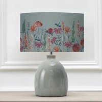 Product photograph of Voyage Maison Florabunda Eva Leura Duck And Cornflower Complete Table Lamp from Choice Furniture Superstore