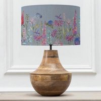 Product photograph of Voyage Maison Florabunda Eva Leven Mango And Bluebell Complete Table Lamp from Choice Furniture Superstore
