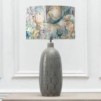 Product photograph of Voyage Maison Fox And Hare Eva Jadis Grey And Linen Complete Table Lamp from Choice Furniture Superstore
