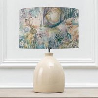 Product photograph of Voyage Maison Fox And Hare Eva Leura Cream And Linen Complete Table Lamp from Choice Furniture Superstore