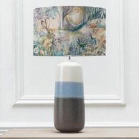 Product photograph of Voyage Maison Fox And Hare Eva Nama Sky And Linen Complete Table Lamp from Choice Furniture Superstore