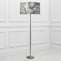 Product photograph of Voyage Maison Fox And Hare Eva Solensis Grey And Linen Complete Floor Lamp from Choice Furniture Superstore