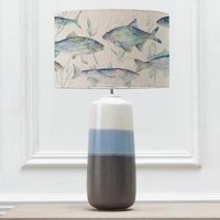 Product photograph of Voyage Maison Ives Waters Eva Nama Sky And Marine Complete Table Lamp from Choice Furniture Superstore