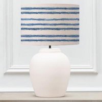 Product photograph of Voyage Maison Merella Eva Evora Ecru And Cobalt Complete Table Lamp from Choice Furniture Superstore