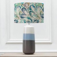 Product photograph of Voyage Maison Mussel Shells Eva Nama Sky And Marine Complete Table Lamp from Choice Furniture Superstore