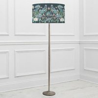 Product photograph of Voyage Maison Osawi Eva Solensis Grey And Emerald Complete Floor Lamp from Choice Furniture Superstore