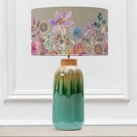 Product photograph of Voyage Maison Primrose Eva Aqua Complete Table Lamp from Choice Furniture Superstore