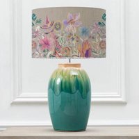 Product photograph of Voyage Maison Primrose Eva Aqua And Haze Complete Table Lamp from Choice Furniture Superstore