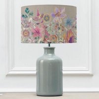 Product photograph of Voyage Maison Primrose Eva Duck And Haze Complete Table Lamp from Choice Furniture Superstore