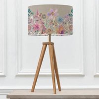 Product photograph of Voyage Maison Primrose Eva Nut And Haze Complete Table Lamp from Choice Furniture Superstore