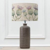 Product photograph of Voyage Maison Thistle Glen Eva Inopia Grey And Linen Complete Table Lamp from Choice Furniture Superstore