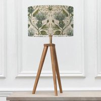 Product photograph of Voyage Maison Varys Eva Aratus Nut And Lichen Linen Complete Table Lamp from Choice Furniture Superstore