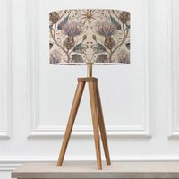 Product photograph of Voyage Maison Varys Eva Aratus Nut And Pastel Linen Complete Table Lamp from Choice Furniture Superstore