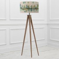 Product photograph of Voyage Maison Wilderness Eva Aratus Grey And Topaz Complete Floor Lamp from Choice Furniture Superstore