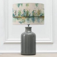 Product photograph of Voyage Maison Wilderness Eva Elspeth Grey And Topaz Complete Table Lamp from Choice Furniture Superstore