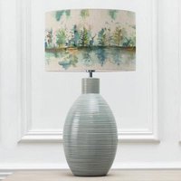 Product photograph of Voyage Maison Wilderness Eva Epona Duck And Topaz Complete Table Lamp from Choice Furniture Superstore