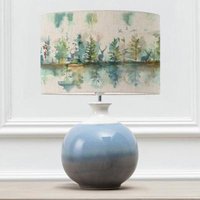 Product photograph of Voyage Maison Wilderness Eva Neso Sky And Topaz Complete Table Lamp from Choice Furniture Superstore