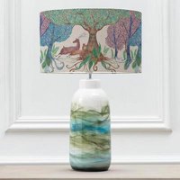 Product photograph of Voyage Maison Willow Woods Eva Javary Mineral And Linen Complete Table Lamp from Choice Furniture Superstore
