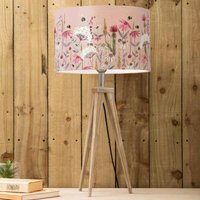 Product photograph of Voyage Maison Hermione Eva Aratus Grey And Blush Complete Table Lamp from Choice Furniture Superstore