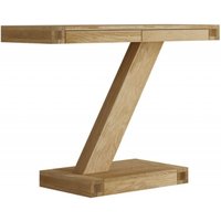 Product photograph of Homestyle Gb Z Designer Oak Large Console Table from Choice Furniture Superstore